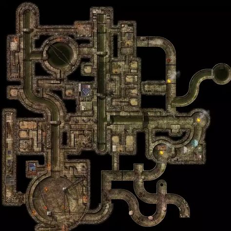 Imgur Post - Imgur Hideout Battlemap, Underground Map, Map Layout, Dungeon Tiles, Dnd World Map, Fantasy World Map, Tabletop Rpg Maps, Dnd 5e Homebrew, Rpg Map