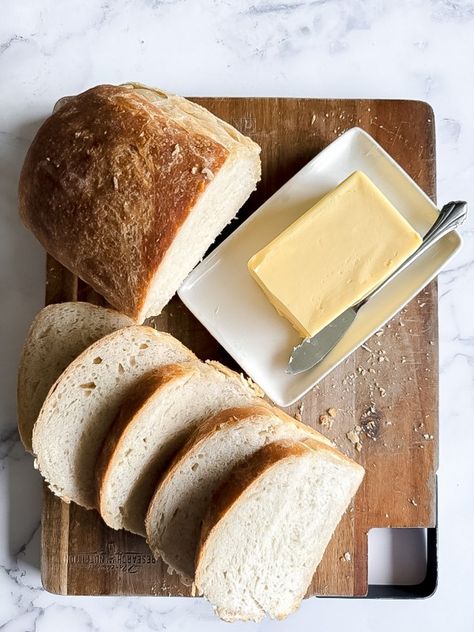 Sourdough Sandwich Loaf - The Farmstyle Bread All Purpose Flour, Sourdough Sandwich Loaf, Soft Sourdough Bread, Active Sourdough Starter, Sourdough Sandwich Bread, Discard Recipe, Sourdough Bread Starter, Sourdough Bread Sandwiches, Dough Starter