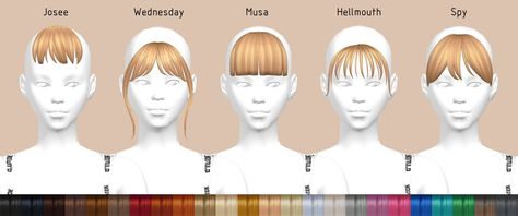 BANGS SET - Part 1 — DAYLIFE SIMS Sims 4 Bangs Accessory Maxis Match, Ts4 Bangs Accessory, Sims4 Bangs Cc, Sims Bangs, Sims 4 Cc Bangs Accessory, Micro Bangs Sims 4 Cc, Sims 4 Cc Bob Hair With Bangs, Sims 4 Cc Curtain Bangs, Sims 4 Curtain Bangs