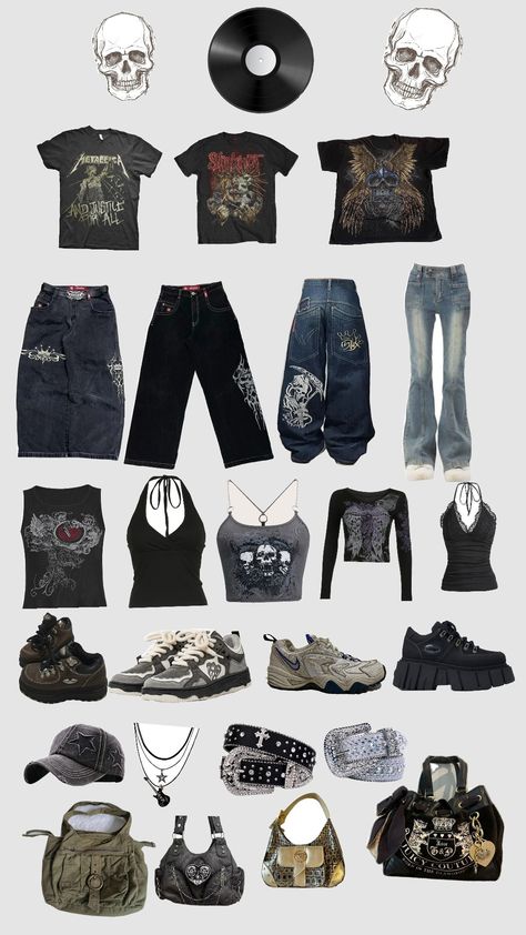 Grunge Outfits 2024, Street Style Outfits Casual, Trashy Outfits, Alt Outfits, Outfit Inspo Casual, Swaggy Outfits, Really Cute Outfits, Edgy Outfits, Teen Fashion Outfits