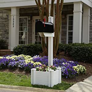 Mailbox Planter, Decorative Post, Mailbox Landscaping, Architectural Mailboxes, Mailbox Posts, Newspaper Holder, Green Initiatives, Mailbox Post, Mounted Mailbox