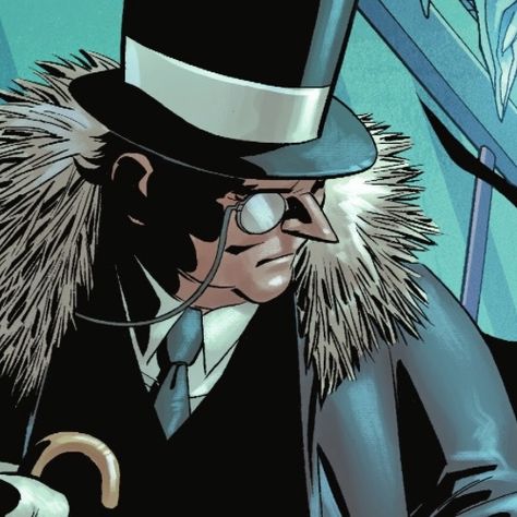 The Penguin Batman Art, The Penguin Dc, Oswald Cobblepot Aesthetic, Penguin Villain, Oswald Cobblepot Fanart, Oswald Cobblepot Icon, Dc Penguin, Penguin Comic, Penguin Dc