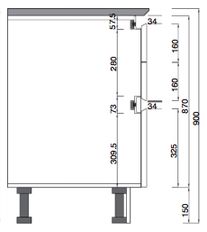 Handleless kitchens by TRUEhandlelesskitchens.co.uk - TRUE handleless kitchens.co.uk Gola Handleless Kitchen, Kitchen Cabinets Drawing, Handleless Kitchen Cabinets, Handleless Cabinets, Handleless Kitchen, Kitchen Layout Plans, Joinery Design, Kabinet Dapur, Joinery Details