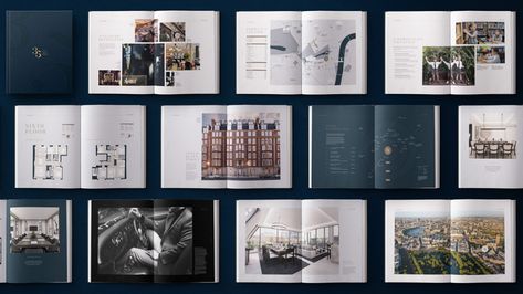 Luxury Real Estate Brochure, Property Branding, Luxury Brochure, Property Brochures, Brochure Design Layout, Marketing Brochure, Portfolio Book, Brochure Layout, Catalog Design