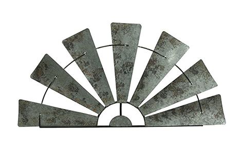 Window Tapestry, Windmill Wall Decor, Windmill Art, Faux Rust, Windmill Design, Metal Wall Sculpture, Farmhouse Art, Rustic Wall Art, Galvanized Metal