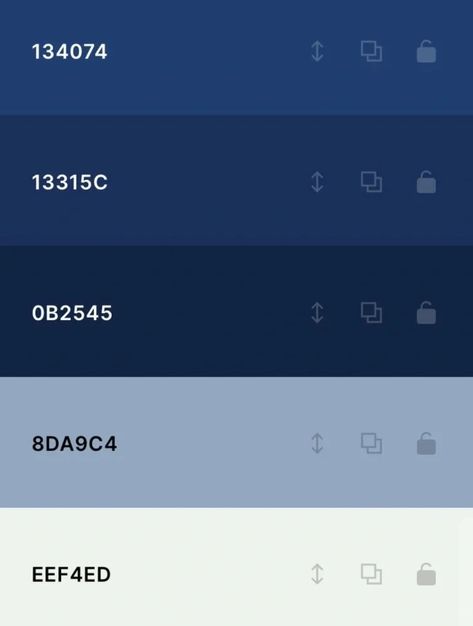 Cerulean Color Palette, Blue Hex Code Palette, Blue Gradient Color Palette, Blue Colour Pallet, Dark Blue Color Palette, Blue Swatches, Flat Color Palette, Gradient Color Design, Website Color Palette