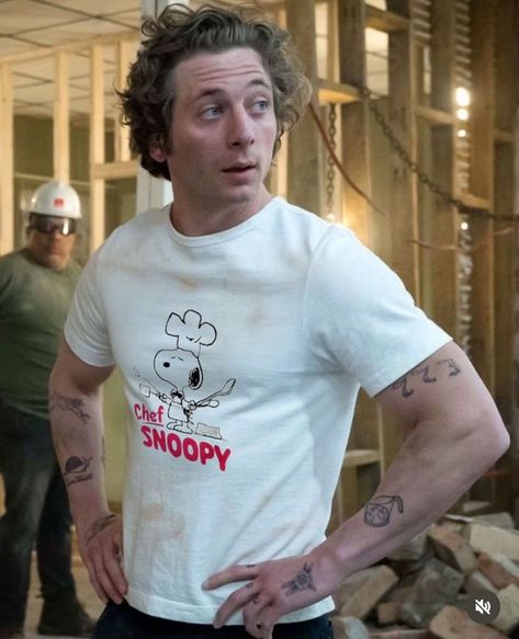 Snoopy Shirt, Allen White, Jeremy Allen White, Joseph Gordon Levitt, Andrew Garfield, Markiplier, The Promise, All Love, Robert Pattinson