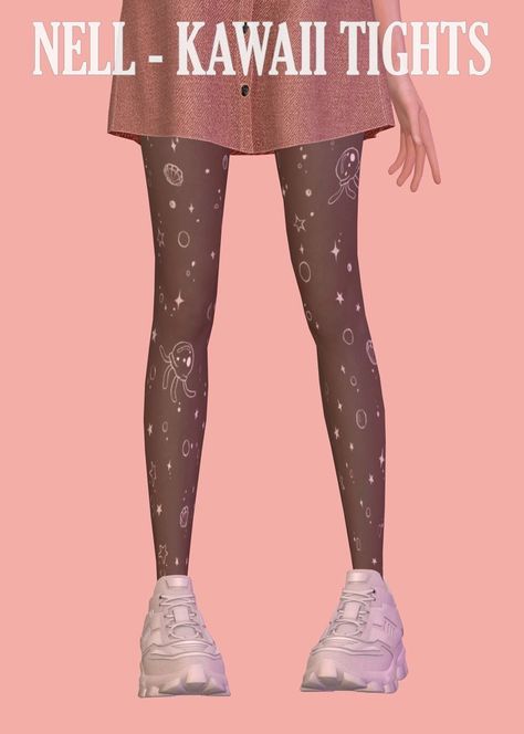 Sims Cc Tights, Kawaii Tights, Sims4 Shoes, Sims Outfits, Sims 4 Nails, Sims 4 Traits, Cc Sims4, Cc Mods, Sims 4 Cc Shoes