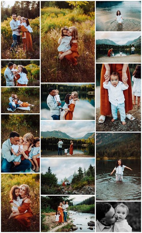 Seattle family photographer, seattle mountains, Snoqualmie family session Pnw Family Photos, Pnw Family Photoshoot, Smoky Mountain Family Photos, Seattle Family Photos, Fall Foliage Photography Family, Family Photos With Baby, Washington Park, Bainbridge Island, Toddler Fall