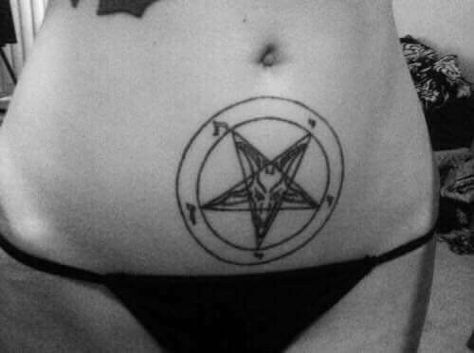 Hail (666) Satan Satanic Tattoos, Tattooed Women, Tattoos For Women, Google Chat, Tattoos