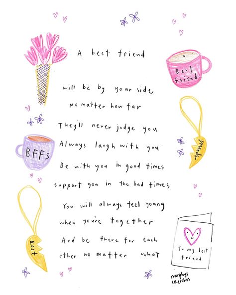 “You will always feel young when you’re together” 🥺❤️ Often on a Friday or Saturday night I find myself thinking about my best friend, and I think about when we used to live together and I think of us getting ready, trying on outfits, doing our hair, listening to music, sitting on our little balcony, putting the world to rights, and then sometimes getting back into our pyjamas and ordering a Chinese instead of going out and I miss her so much it actually hurts! Tag a bestie who means the W... Miss Best Friend, About My Best Friend, I Miss Her So Much, Live Together, Sisters By Heart, Besties Quotes, Miss Her, Feel Younger, I Miss Her