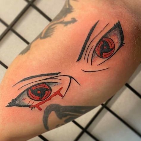 Mangekyou Sharingan Tattoo, Itachi Tattoos, Sharingan Tattoo, Bleach Tattoo, Dbz Tattoo, Japanese Tattoos For Men, Floral Back Tattoos, Women Half Sleeve, Men Tattoos Arm Sleeve