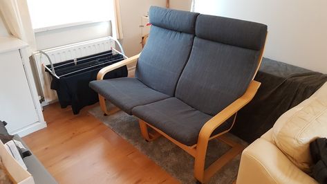 Poang Chair, Ikea Poang Chair, Living Room Hacks, Ikea Armchair, Ikea Kivik, Ikea Ideas, Ikea Living Room, Room Hacks, Ikea Chair