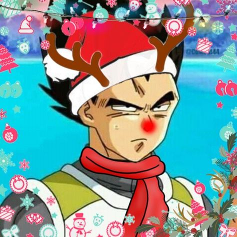 Dbz Christmas Pfp, Prince Vegeta, Majin Boo, Black Goku, A Kind Of Magic, Anime Christmas, Goku And Vegeta, Goku Black, Dragon Ball Wallpapers