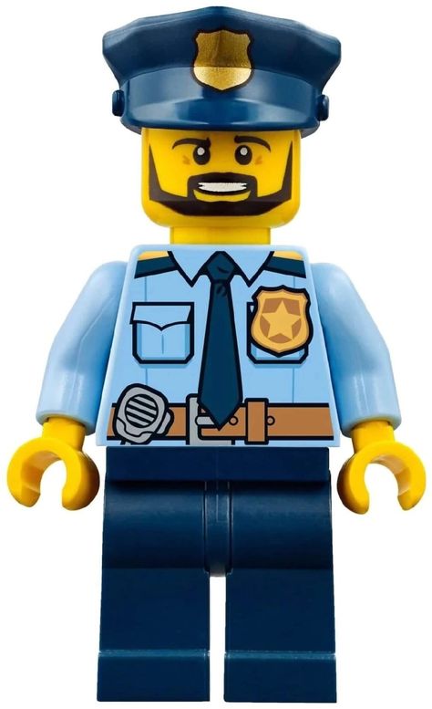 Lego Painting, Lego Cake Topper, Lego Cookies, Lego 3d, Animal Figurine Toys, Lego Themed Party, Lego City Police, Police Man, Police Police