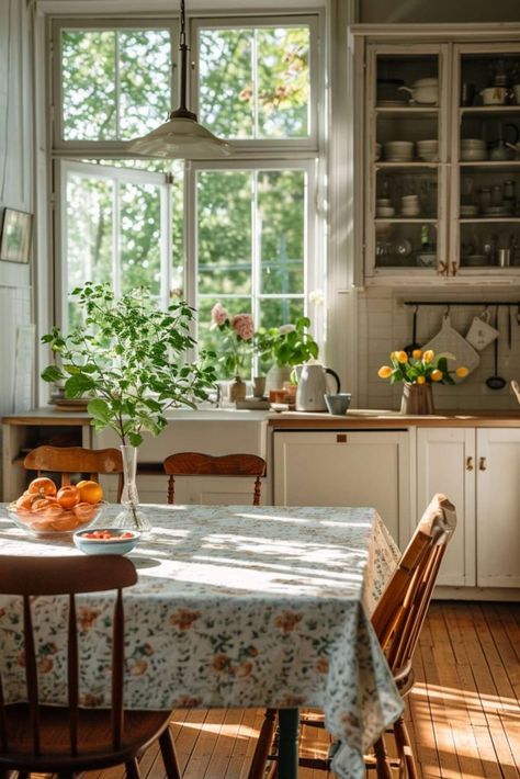 40 Rustic Farmhouse Kitchen Ideas That Look Chic and Charming  40 Rustic Farmhouse Kitchen Ideas That Look Chic and Charming Rustic Farmhouse Kitchen Ideas, Farmhouse Kitchen Ideas, Rustic Farmhouse Kitchen, Cozy Kitchen, Cozy Farmhouse, Cottage Kitchen, Farmhouse Living, Dream House Decor, Cottage Homes