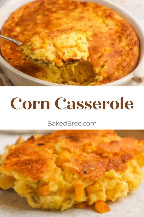 Add a classic side to your table with our Corn Casserole Recipe. Sweet corn, creamy goodness, and a crispy top – it's a crowd-pleaser for any occasion. Corn Bake Casserole Jiffy, Corn Bake Casserole, Easy Recipe Dinner, Easy Corn Casserole Recipe, Corn Bake, Stove Top Chicken Breast, Creamy Corn Casserole, Easy Corn Casserole, Jiffy Mix