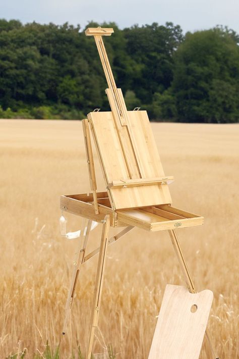 Get creative on the go with our Portable Field Easels! Lightweight and travel-friendly, they're perfect for adventurous artists. Telescopic legs adapt to any terrain, ensuring a stable surface. Easy setup means more time for art. Collapse and retract for effortless packing. Create anywhere with freedom. Get a Portable Field Easel today and paint your world! #easel #fieldeasel #pleinair #outdoorpainting #bromleysart #bromleysartsupplies Art Easel, Easels, Outdoor Paint, Get Creative, Plein Air, Art Materials, The Go, Art Supplies, Range