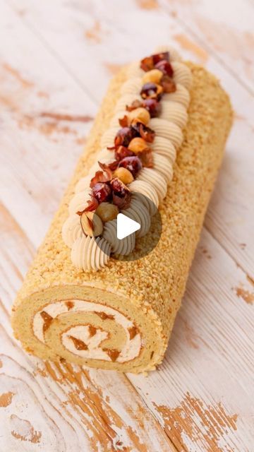 YEVHENII IVANETS on Instagram: "Explore the enchanting world of Swiss Rolls and amaze your loved ones with delightful treats! 🤩 Discover “The Magic of Swiss Rolls” for a journey into pastry excellence that will elevate your baking prowess 🙌.   Picture the array of flavors awaiting you: from the tropical allure of Coconut Swiss Roll to the succulent charm of Strawberry Swiss Roll, and the indulgent Hazelnut Swiss Roll 😍.  Swipe up in my stories for an exclusive offer on this exquisite e-book, available for a limited time only! Don’t miss out, as this amazing deal lasts for just 24 hours 🔥!  In this video, I unveil the tantalizing Hazelnut Swiss Roll 🌰✨. Experience the soft, airy sponge cake embracing a luxurious hazelnut cream filling with every delectable bite 😋.  #kica #kicaacademy Hazelnut Roll Cake, Strawberry Swiss Roll, Swiss Roll Cakes, Chocolate Swiss Roll, Swiss Rolls, Swiss Roll Cake, Swiss Roll, Roll Cake, Cake Roll