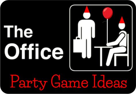 The Office Show Party Theme - Games & Ideas The Office Theme Party Games, Office Themed 30th Birthday Party, The Office Party Ideas Decoration, The Office Themed Graduation Party, The Office Themed Party Games, The Office Themed Christmas Party, The Office Games, Office Party Game Ideas, The Office Themed Bridal Shower Ideas