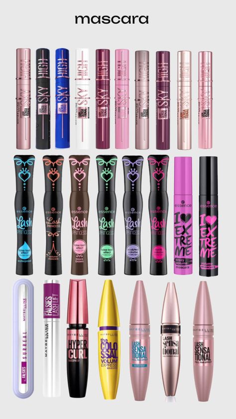 Mascara Recommendations, Berry Lips Makeup, Essence Makeup, A Daily Routine, Learn Makeup, Simple Makeup Tips, Makeup Help, Eye Makeup Pictures, Mascara Makeup