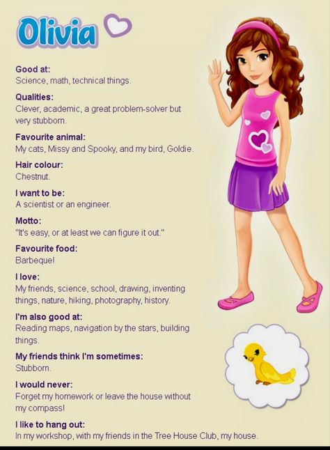 Lego Friends Olivia info sheet #lego #legofriends #olivia #legoolivia #family #fun Lego Friends Olivia, Science Aesthetic, Lego Friends Sets, Lego Birthday Party, Lego Birthday, Lego Friends, Figure It Out, My Childhood, 2023 2024