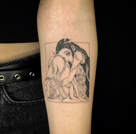 Anime Tattoo Artist, Tattoo Idea For Women, Gemini Tattoos, Dual Personality, Underarm Tattoo, Train Movie, Slayer Tattoo, Gemini Tattoo Designs, Mugen Train