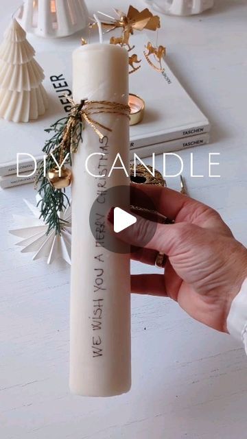 E.  Stübing on Instagram: "~DIY CANDLE ~ Did you know ....
you can make candles in the kitchen paper roll? 
And  you can make candle stickers yourself 🌲🌲
So easy. 

What do you think? 

You need:
Kitchen paper roll 
candle wax 
White napkin 
Permanent pencil in black 
.

Don't forget to like and save for later ❤️
More Details in my Story later 👉
.
Follow @herzenstimme for more DiYs Hacks and Upcycling ideas

Werbung /Ad
#ikeahack #manual #xmasdiy #diyxmas  #adventdecoration #candles #navidad2023  #adventdecoration #adventsbasteln  #weihnachtsdekoration #diychristmasdecor #bastelnfürweihnachten #interiør #xmasseason  #decorazioni #selbstgemacht  #stylingtheseasons #weihnachtsdekoration  #depotdeko
#christmastable #xmasdiy #xmasseason" Candle Sticker Ideas, Christmas Taper Candle Ideas, Christmas Candle Ideas Diy, Diy Halloween Candles, Advent Candles Ideas Diy, Napkin Candles, Advent Candles Diy, Cricut Candles, Diy Christmas Candles