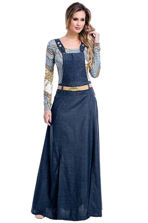 Vestiti In Jeans, Áo Blu, Denim On Denim, Jason Statham, Modest Dresses, Modest Outfits, Moda Fashion, Dress Patterns, Hijab Fashion