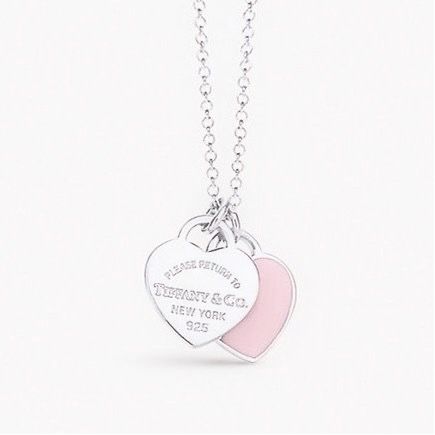 Pink Heart Necklace, Tiffany And Co Necklace, Tiffany Necklace, Luxury Bags Collection, Tiffany And Co, Pink Heart, Pretty Jewellery, Tiffany & Co., Heart Necklace