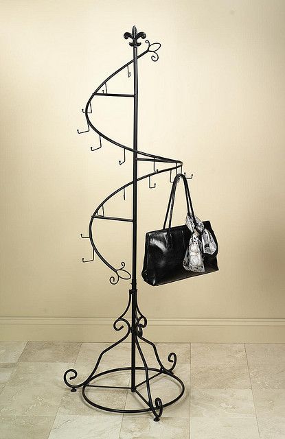 Purse rack... a must have for organization Purse Rack, Stand Hanger, Bag Rack, Metal Display, Metal Rack, Bag Display, Hanger Rack, غرفة ملابس, Coat Hanger