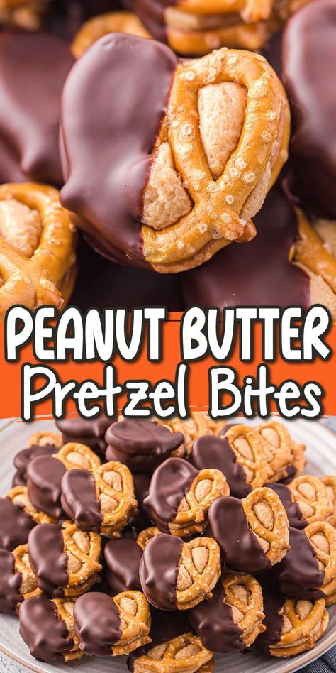 Peanut Butter Pretzel Bites, Peanut Butter Dessert Recipes, Halloween Breakfast, Princess Pinky Girl, Pinky Girl, Peanut Butter Pretzel, Lost 100 Pounds, Snack Mix Recipes, Candy Recipes Homemade