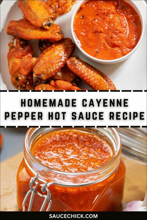 Homemade Cayenne Pepper Hot Sauce: Try This Recipe Today Easy Hot Sauce Recipe, How To Make Hot Sauce, Ghost Pepper Sauce Recipe, Cayenne Pepper Hot Sauce, Texas Pete Hot Sauce, Canning Hot Peppers, Healthy Dressings, Ghost Pepper Sauce, Hot Pepper Recipes