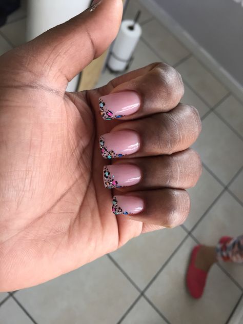 Colorful Leopard print nails Pink Cheetah Nails, Colorful Leopard Print, Girly Acrylic, Cheetah Nails, Leopard Print Nails, Girly Acrylic Nails, Print Nails, Pink Cheetah, Nail Ideas