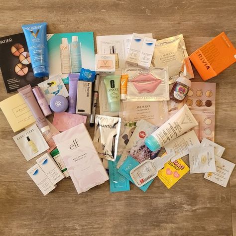 Huge skincare/beauty/perfume sample lot Sephora Samples, Turmeric Health, Perfume Sample, Skincare Samples, Sephora Skin Care, Nose Contouring, Perfume Samples, Sheet Mask, Craft Business