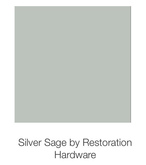 Silver Sage by Restoration Hardware, new kitchen color! Light Silver Sage Restoration Hardware, Silver Sage Paint Restoration Hardware, Restoration Hardware Silver Sage Paint, Silvery Sage Paint Color, Silver Sage Paint Color, Gray Sage Paint Color, Silver Sage Restoration Hardware, Restoration Hardware Silver Sage, Silver Sage Paint