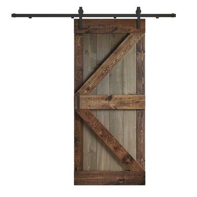 Single Barn Door, Sliding Tracks, Wood Barn Door, Door Dimensions, Wood Barn, Into The Wood, Knotty Pine, Door Hardware Interior, Doors And Hardware