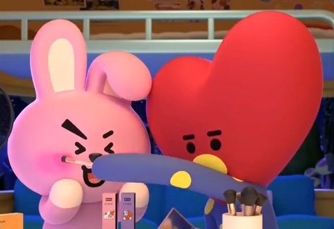 Tata And Cooky, Taekook Chibi, Png Icons, Bts, Quick Saves