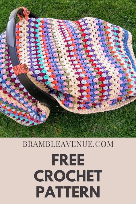 Free Crochet Carseat Blanket Pattern, Crochet Carrier Cover, Free Crochet Carseat Cover Pattern, Crocheted Car Seat Covers Free, Crochet Infant Car Seat Cover, Knit Car Seat Blanket Free Pattern, Wheelchair Blanket Crochet Pattern, Car Seat Blanket Pattern Crochet, Crochet Baby Car Seat Blanket