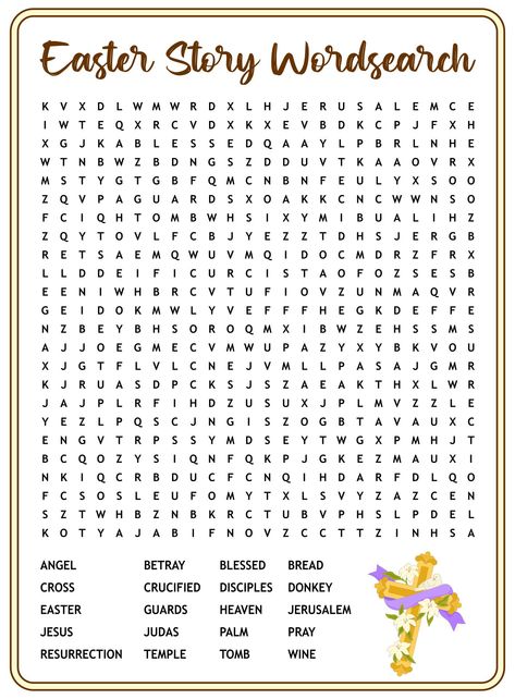 Good Friday Activity Sheets, Easter Church Coloring Pages, Christian Easter Coloring Pages, The Story Of Easter, Easter Word Search, Christian Puzzles, Easter Coloring Pages Printable, Easter Bible Verses, Story Crafts