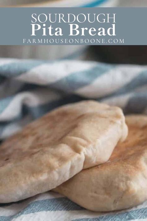 Sourdough Pita Bread Quick, Sourdough Recipes Farmhouse On Boone, Farmhouse On Boone Sourdough Bread, Farmhouse On Boone Sourdough Recipes, Sourdough Bread Farmhouse On Boone, Sourdough Discard Pita Bread, Farmhouse On Boone Sourdough, Farmhouse Boone, Sourdough Pita Bread Recipe