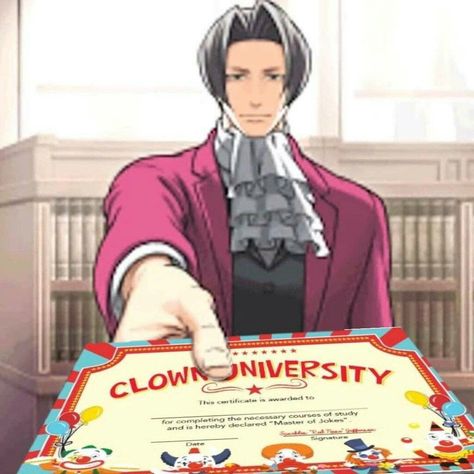 Clown Meme, Response Memes, Phoenix Wright, It Goes On, Funny Reaction Pictures, Oui Oui, Know Your Meme, Meme Faces, What’s Going On