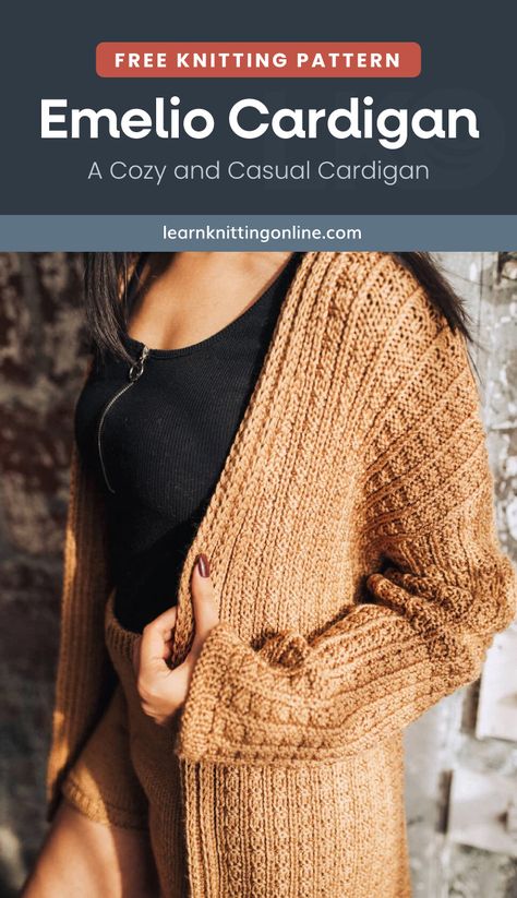 Sweater Coat Pattern, Learn Knitting, Spring Knitting, Winter Knitting Patterns, Fall Knitting Patterns, Cable Knit Sweater Pattern, Free Knitting Patterns For Women, Cardigan Sweater Pattern, Ladies Cardigan Knitting Patterns