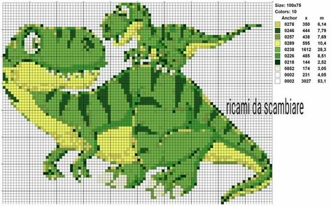 Dinosaur Sweater, Dragon Cross Stitch, Graph Patterns, Baby Cross Stitch Patterns, Cross Stitch Freebies, Plastic Canvas Christmas, Baby Cross, Cross Stitch Pictures, Baby Projects