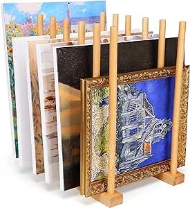 Art Canvas Storage, Large Art Work, Art Rack, Artwork Storage, Art Studio Storage, Artist Workspace, Studio Storage, Art Supply Organization, Board Storage