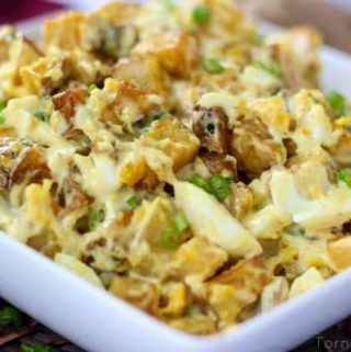 Fried Potato Salad, Fried Potatoes Recipe, Deep Fried Potatoes, Family Favorite Recipes, Fried Potato, Hashbrown Recipes, Grilling Sides, Potato Salad Recipe, Potato Recipes Side Dishes