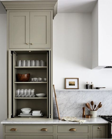 Kitchen cabinets in bathroom