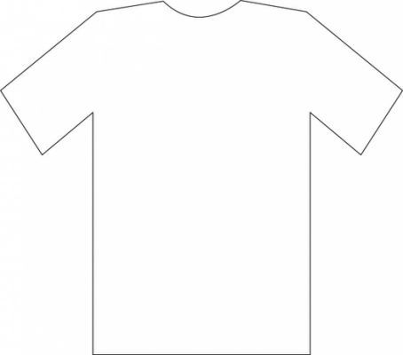 Football Shirt Template | Joy Studio Blank Tshirt, T Shirt Sketch, Jersey Template, Blank Coloring Pages, Shirt Sketch, Cake Templates, T Shirt Template, Tshirt Template, Word Shirts