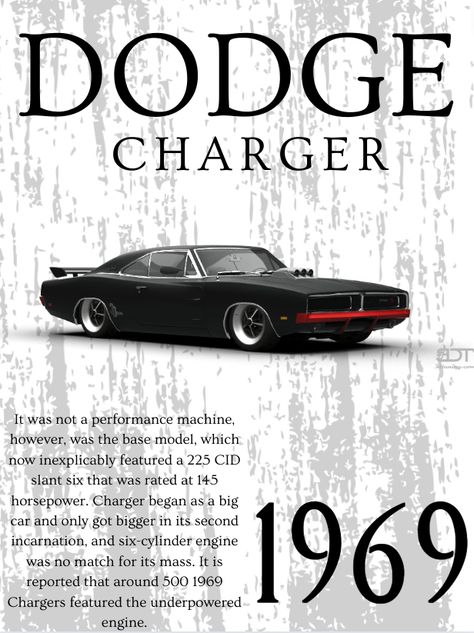 Charger 1969 Dodge, Dodge Poster, Dodge Challenger 1969, 1969 Dodge Challenger, Dodge Charger 1970, Dodge Challenger 1970, Mobil Mustang, 69 Dodge Charger, Car Advertising Design