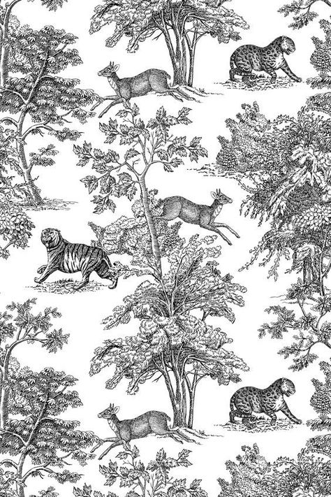 Seamless Prints, Toile Design, Toile Print, Toile Pattern, Apple Watch Wallpaper, Wildlife Nature, Cute Patterns Wallpaper, Aesthetic Pastel Wallpaper, Iphone Background Wallpaper